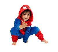 Combinaison Spiderman Enfant - Taille: 8-10 Ans (128-134 Cm) Bleu