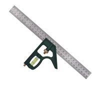 Combinaison Square Règle d'angle de Combinaison Réglable 45/90 Degrés Équerre Combinée Multifonction Universal 300 mm 12 Pouces