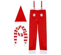 Combinaison squelette de Noël, pour toutes les conditions météorologiques, avec chapeau de Père Noël, géante de 3,66 m, pour jardin, parc, pelouse, cour, balcon, fête, réunion de famille