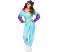Combinaison super femme Leg Avenue 80's Multicolore XL