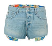 Combinaison Superdry High Rise Short modèle Court - Light Indigo Vintage - 32W Femme 30