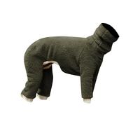 Combinaison thermique pour chien à 4 pattes - Col haut - Couverture complète - Tissu doux extensible - Protection intérieure et extérieure par temps froid
