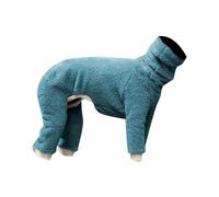 Combinaison thermique pour chien à 4 pattes - Col haut - Couverture complète - Tissu doux extensible - Protection intérieure et extérieure par temps froid