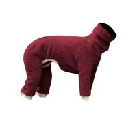 Combinaison thermique pour chien à 4 pattes - Col haut - Couverture complète - Tissu doux extensible - Protection intérieure et extérieure par temps froid