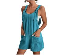 Combinaison tout-en-un - Combinaison courte pour fille - Salopette ample