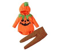 Combinaison Transparente Garçons Fille Enfants Bébé Citrouille Bambin Combishort Costume Halloween Barboteuse Et Short Et Robe