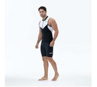 Combinaison trifonction courte Zone3 Lava - Homme - Noir - Triathlon