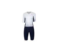 Combinaison trifonction huub anemoi 3 sub22 blanc bleu femme