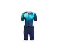Orca Athlex Aero Race V2 Short Sleeve Trisuit Bleu L Homme