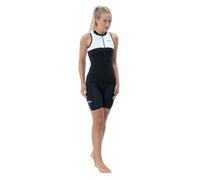 Combinaison trifonction sans manches long distance femme Zone3 Lava - black/green - M