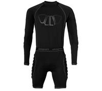 Uhlsport Ensemble sous-vêtement technique Bionikframe Black Edition manches longues Noir M Homme