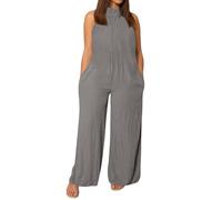 Combinaison Ultra Sexy Soirée Noir Orange Denim Jambe Resille Originale Les Bleue Évasée Combînaison Fleuri Boutonnée Effet Deux Glamour Africain Larges Emeraude