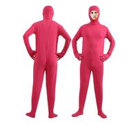 Combinaison Unicolore pour Adulte Confortable Performance Tenue Role Playing Morphsuit Unisexe Classique Manches Longues Combinaison pour Carnaval Soirée