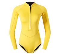 Combinaisons De PlongéE Combinaison De Plongée for Femme en Néoprène 2 Mm Équipement De Plongée Maillot De Bain Rose À Surf Combinaison De Plongée en Apnée(White,L)