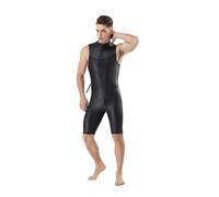 Combinaisons De PlongéE Combinaison De Plongée for Homme 2 Mm Shorty Noir Combinaison De Plongée sans Manches Combinaison De Plongée for Plongée sous-Marine(L)