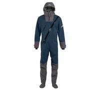 Combinaisons De Plongée Combinaison étanche for Homme Combinaison étanche en Tissu imperméable avec Latex au Cou et au Poignet(Blue,XX-Large)