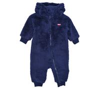 Levi´s ® Kids Bear Sherpa Long Sleeve Romper Bleu 3 Months Garçon