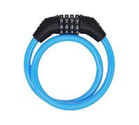 Combination Bike Lock, Heavy Duty Cable Lock,25.59 Inches, Anti Theft Bicycle Security, Resettable 4 Digit Code, Weather Resistant Chain, for Road City Mountain Commute Gear