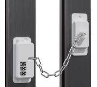 Combination Fridge Lock, 3-Digit Coded Freezer Lock, No-Drill Child Safety