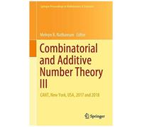 Combinatorial And Additive Number Theory Iii