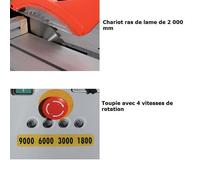 Combiné 5 fonctions - 310 mm (monophasé) COM310