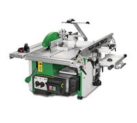 Combiné à bois universelle 5 opérations - Sciage, fraisage, rabotage, dégauchissage/rabotage et perçage de trous longs Holzstar UMK6