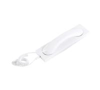 Combine De Téléphone Style Rétro - avec Prise Jack 3.5mm Réduction du Bruit Ligne Fixe - Récepteur Téléphonique pour Établissement Scolaire | pour Ordinateur Mur Maison Travail Bureau à Domicile