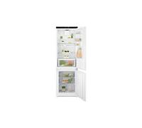 Réfrigérateur-congélateur Electrolux 700 LNS7TE18S3 - congélateur bas - encastrable - niche - 56x55x178 cm (lxpxh) - 256 litres - classe E - blanc