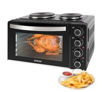 Combiné four 28L et double plaques de cuission Bomann KK6059CB
