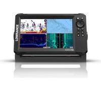 Combiné GPS sondeur - LOWRANCE - Eagle 9 - Sonde TripleShot HD - Écran IPS - Résistance IPX7