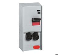 Combiné Pac à cartouches saillie 20A 2P gris clair avec voyant - LEGRAND - 046187