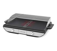 Combiné Plancha-Gril Riviera et Bar QPL700 2300 W Noir et Argent Gris G