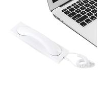 Combine Pour Téléphone Portable,Écouteur de Téléphone Fixe avec Réduction du Bruit et Connecteur Jack 3,5 mm | Récepteur Téléphonique Pour Établissement Scolaire - pour Ordinateur Mur Maison Travail B