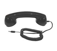 Combiné rétro - Poignée de téléphone fixe | Récepteur de téléphone portable | À utiliser Accessoires photo, lieu de travail et I, décoration nostalgique et pour les fêtes à thème