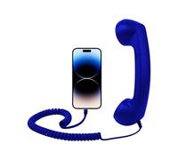 Combiné rétro pour téléphones portables avec microphone Type-C rétro | Combiné récepteur de téléphone portable pour la maison, la cuisine, le salon, le lit, le bureau, l'école, l'hôpital