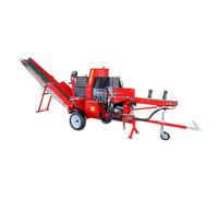 Combiné scie et fendeur de bûches 480 mm - Pression de 20 tonnes - Moteur électrique 7,5 kW 400 V hydraulique - Idéal pour bois de chauffage Torros HSP480E