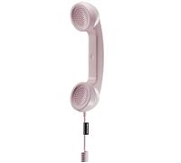 Combiné Téléphonique POP Rétro USB-C avec Microphone pour Appels Rose