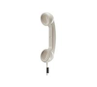 Combiné Téléphonique POP Rétro USB-C avec Microphone pour Appels et Visio Beige
