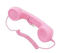 Combiné téléphonique rétro, combiné de Type C pour téléphone Portable, récepteur de poignée Fixe pour vidéoconférences Mobiles, appels, réunions pour rétro