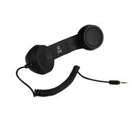 Combiné téléphonique rétro filaire, 3.5 Mm, récepteur de casque, haut parleur confortable, pour Iphone, Samsung, Huawei