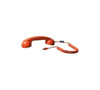 Combiné Téléphonique USB-C Design Rétro avec Microphone et Haut-parleur Intégrés Rouge
