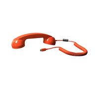 Combiné Téléphonique POP Phone Rétro USB-C avec Microphone pour Appels et Visio Native Union Orange