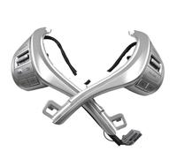 Combiné Voiture Bouton Volant Interrupteur Commande Volant Multifonction 25550-3TA3A Pour Nissan Pour Altima 2013-2018 NAVARA 2017-2021 Tiida 2016-2020(Argent)