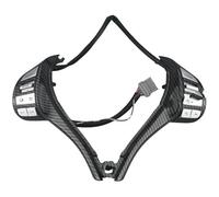 Combiné Voiture Bouton Volant Interrupteur Régulateur Vitesse Au Volant Pour Nissan Navara 2017-2021 Et Xterra TERRA 2018-2020 25550-3TA3A(Carbon fiber)