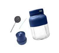 Combineur Transportable Pour Shakes Concassage De Neige 1300 Ml Voyage Rapide Moteur Silencieux Plan Dense Nettoyage Facile Substance PC Permanente Combinateur Silencieux Pour La Maison