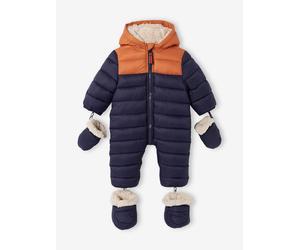 Combipilote bébé colorblock doublée et matelassée encre 1M(54CM)