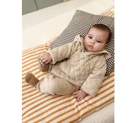 Combipilote bébé en jersey beige chiné 1M(54CM)