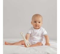 Combishort bébé blanc