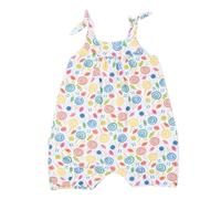 Combishort Bébé Fille En Coton Bio Candy Multicolore 3/6M(60/67)