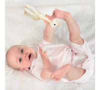 Combishort bébé rose 1